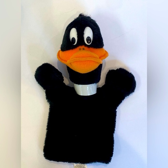 Vintage Daffy Duck and Tweety Bird Plush Puppets - Picture 6 of 11